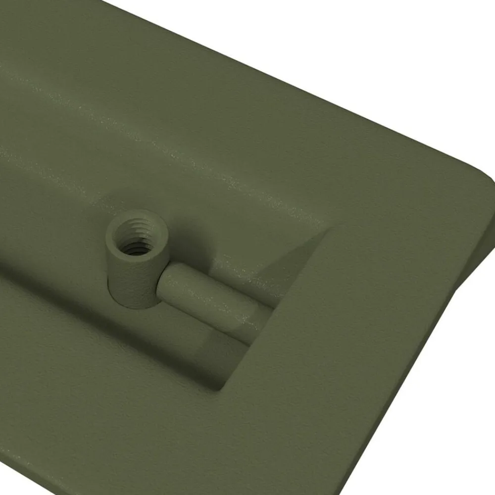 vidaXL Accesorios De Bricolaje-Mangos de Gabinete 2 pcs 85 x 45 mm Metal