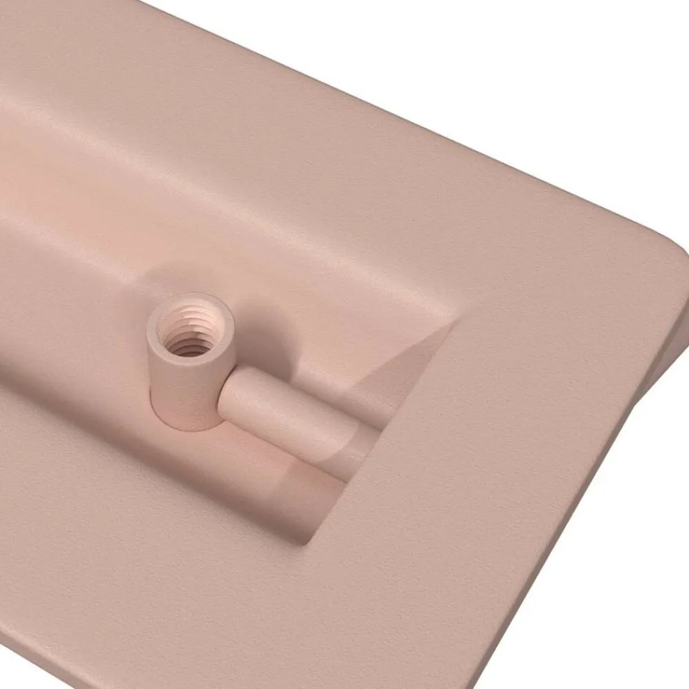 vidaXL Accesorios De Bricolaje-Mangos de Gabinete 2 pcs 85 x 45 mm Metal