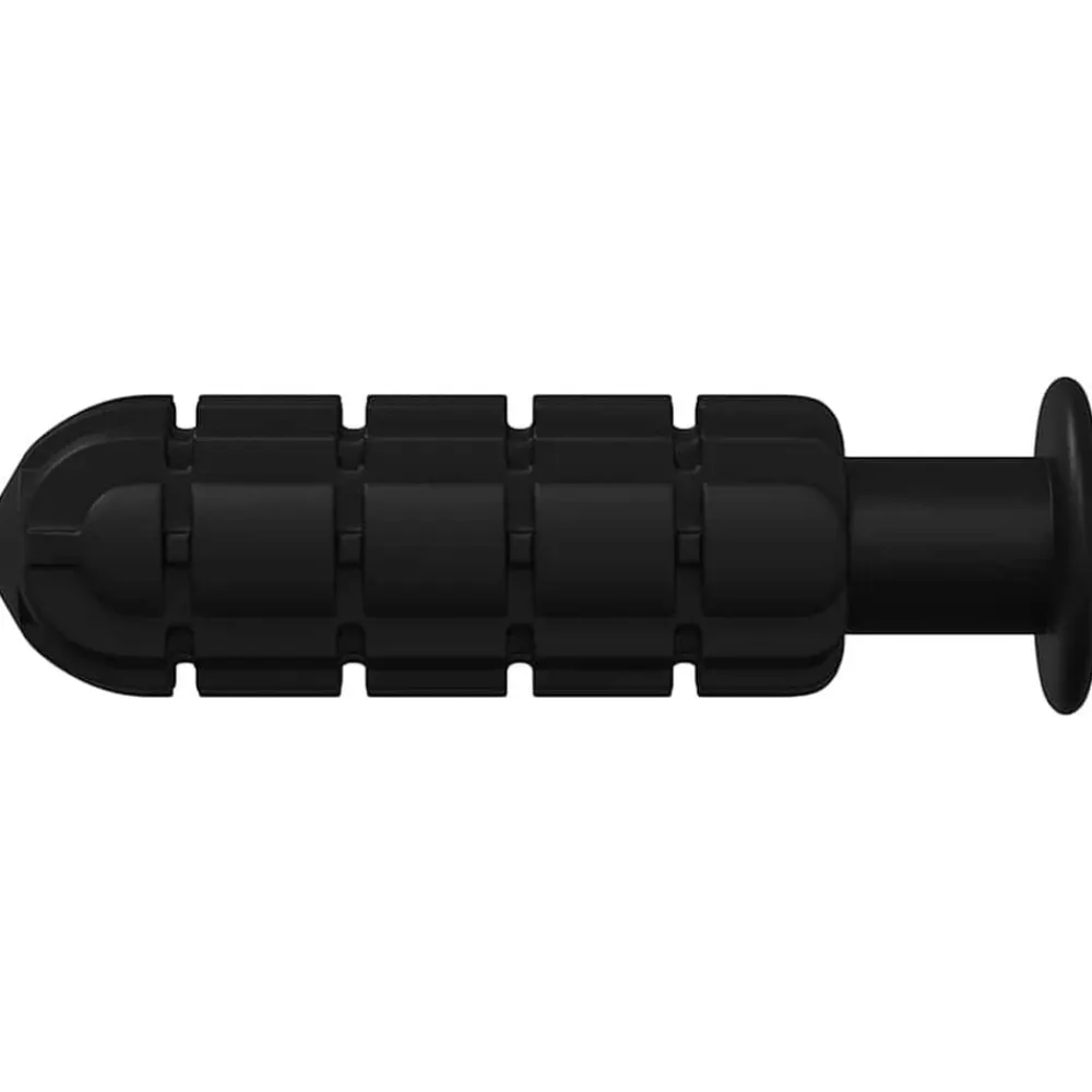 vidaXL Mangos de Mesa de Futbolín 10 pcs Negro 2,8 x 2,8 x 9,3 cm PP Discount