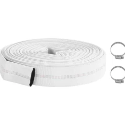 vidaXL Fontanería-Manguera contra incendios PVC 20 m 1"