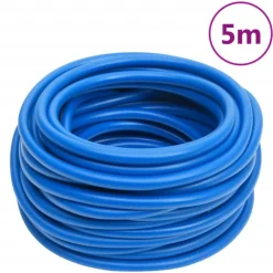 vidaXL Accesorios De Bricolaje-Manguera de aire PVC azul 14 mm 5 m