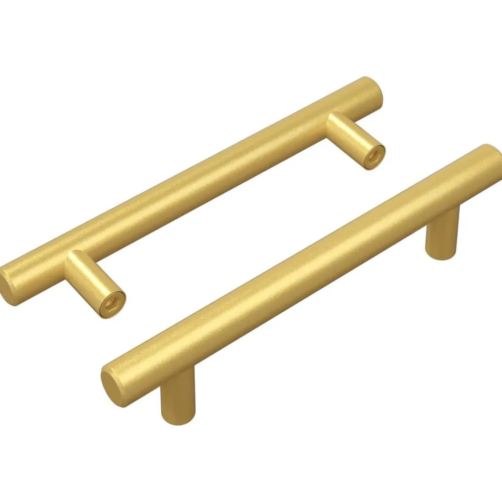 vidaXL Manija de armario 2 pcs Dorado 150 mm Acero inoxidable Discount
