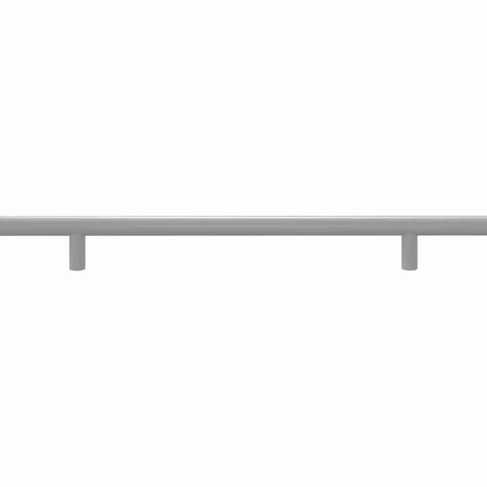 vidaXL Accesorios De Bricolaje-Manija de armario 2 pcs Plateado 300 mm Acero inoxidable
