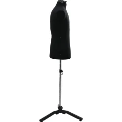 vidaXL Arte Y Ocio-Maniquí Ajustable Masculino 37.5-45.5 pulgadas tela