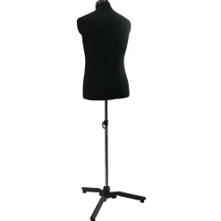 vidaXL Arte Y Ocio-Maniquí Ajustable Masculino 37.5-45.5 pulgadas tela