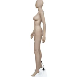vidaXL Maniquí de mujer con cabeza redonda New