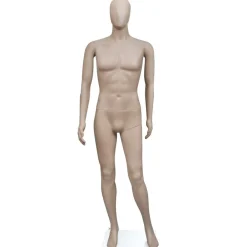 vidaXL Venta Al Por Menor-Maniquí de mujer con cabeza redonda