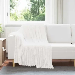 vidaXL Ropa De Casa-Manta 150 x 130 cm Lana