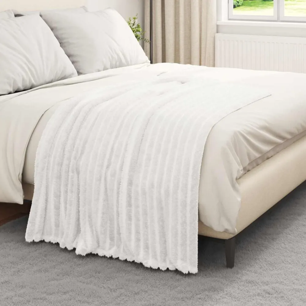 vidaXL Ropa De Casa-Manta 150 x 130 cm Lana