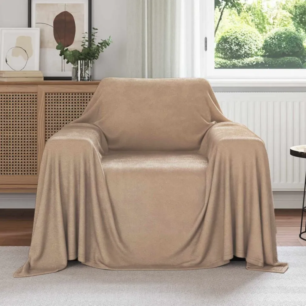 vidaXL Ropa De Casa-Manta 210 x 140 cm Lana