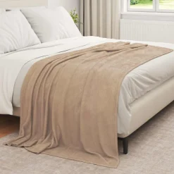 vidaXL Ropa De Casa-Manta 210 x 140 cm Lana