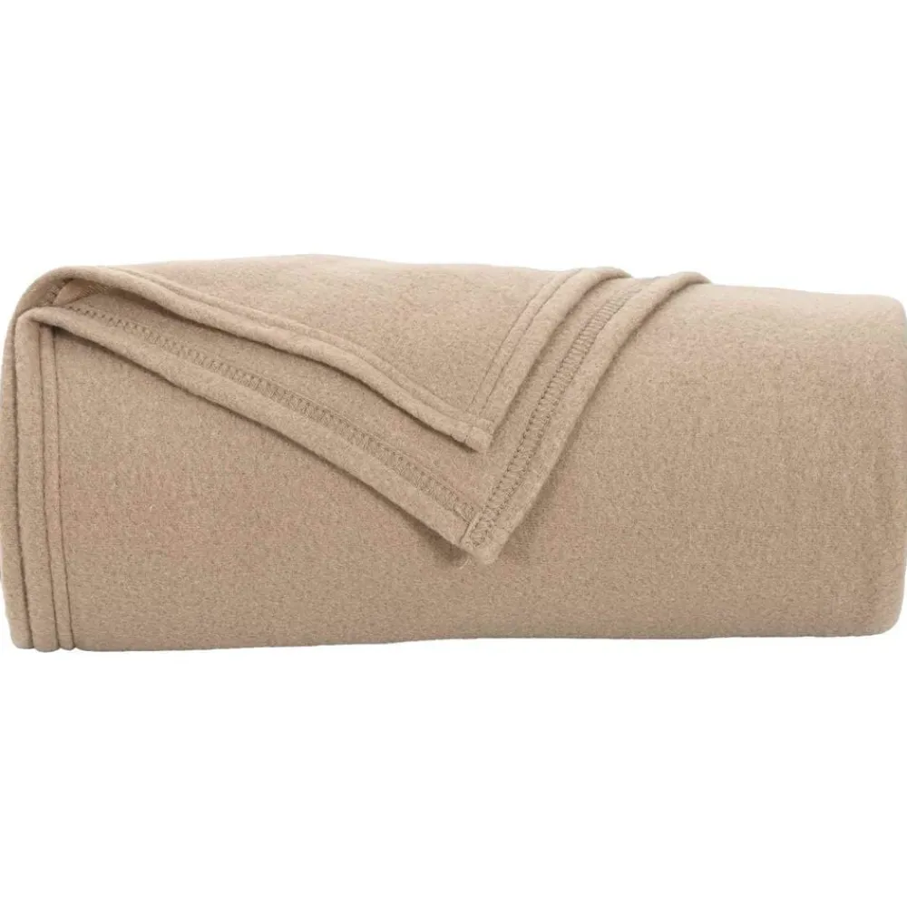 vidaXL Ropa De Casa-Manta 170 x 130 cm Lana