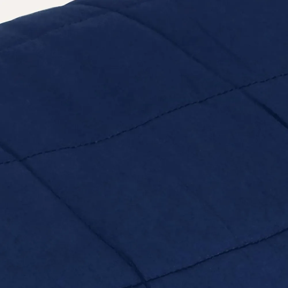 vidaXL Ropa De Casa-Manta con peso tela 138x200 cm 10 kg