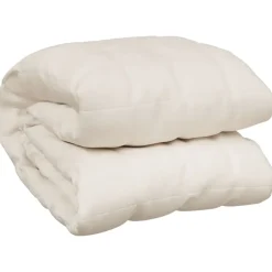 vidaXL Manta con peso tela color claro 150x200 cm 7 kg Crema Best
