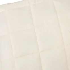 vidaXL Manta con peso tela color claro 150x200 cm 7 kg Crema Best