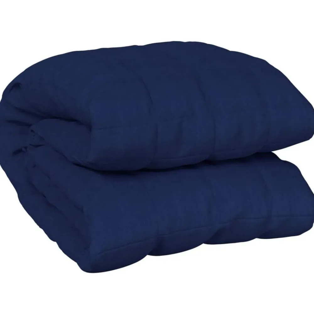 vidaXL Ropa De Casa-Manta con peso tela 120x180 cm 5 kg
