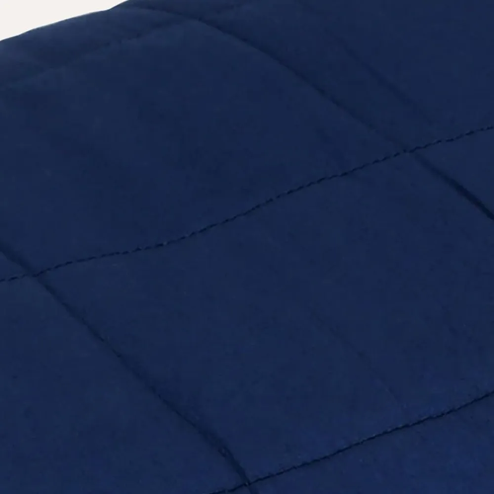 vidaXL Ropa De Casa-Manta con peso tela 120x180 cm 5 kg