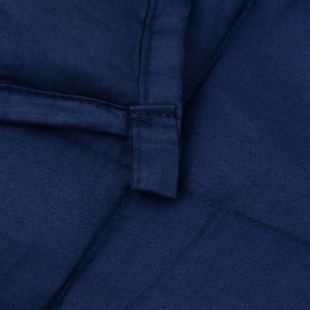 vidaXL Ropa De Casa-Manta con peso tela 120x180 cm 5 kg