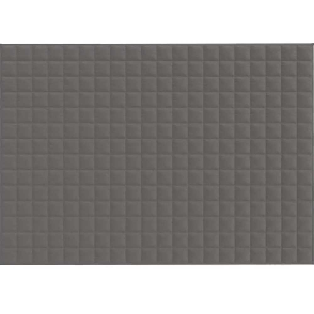 vidaXL Manta con peso tela 138x200 cm 6 kg Gris Discount