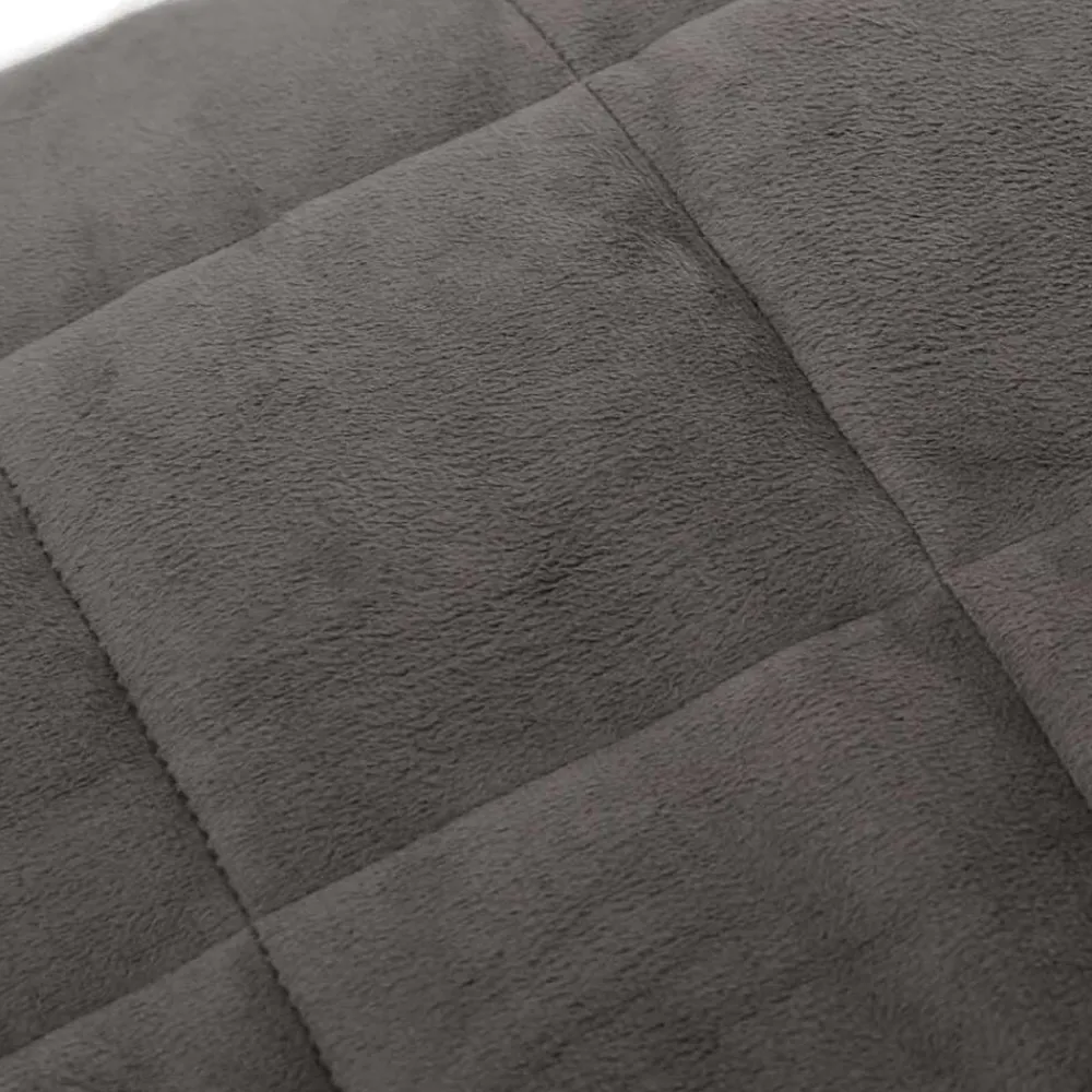 vidaXL Ropa De Casa-Manta con peso tela 120x180 cm 5 kg