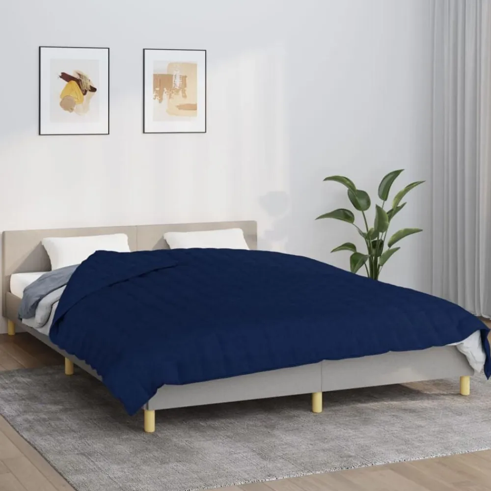 vidaXL Ropa De Casa-Manta con peso tela 200x200 cm 13 kg