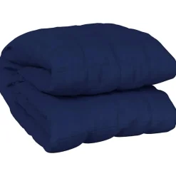 vidaXL Ropa De Casa-Manta con peso tela 120x180 cm 9 kg