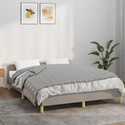 vidaXL Ropa De Casa-Manta con peso tela 120x180 cm 9 kg