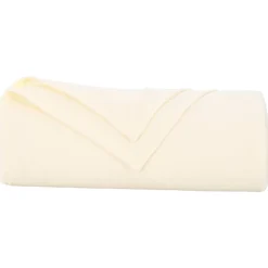 vidaXL Manta 170 x 130 cm Lana Crema New