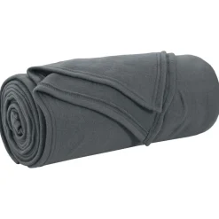 vidaXL Manta 170 x 130 cm Lana Gris oscuro Outlet