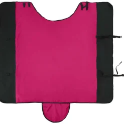 vidaXL Actividades Al Aire Libre-Manta para Caballo Rosa y Negro 75 cm Poliéster
