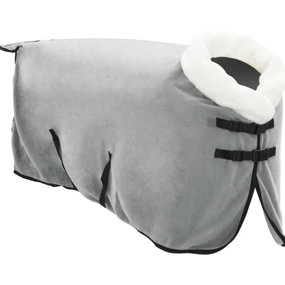 vidaXL Actividades Al Aire Libre-Manta para Caballo completo 75 cm Forro polar