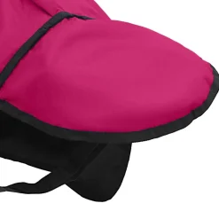 vidaXL Actividades Al Aire Libre-Manta para Caballo Rosa y Negro 75 cm Poliéster