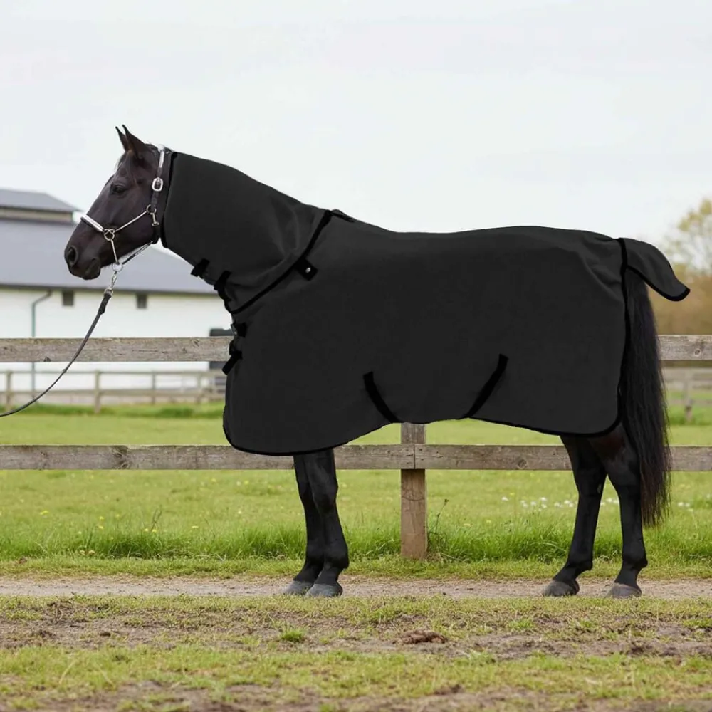 vidaXL Actividades Al Aire Libre-Manta para Caballo Poliéster