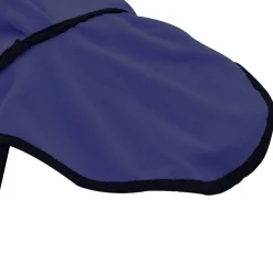 vidaXL Manta para Caballo Poliéster Azul marino Outlet