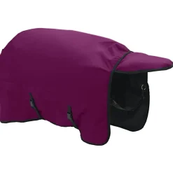 vidaXL Actividades Al Aire Libre-Manta para Caballo Verde Oscuro y Negro 75 cm Poliéster