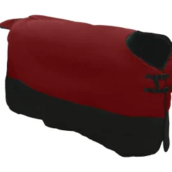 vidaXL Manta para Caballo Verde Oscuro y Negro 75 cm Poliéster Borgo&ntilde;a y Negro Outlet