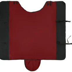 vidaXL Manta para Caballo Verde Oscuro y Negro 75 cm Poliéster Borgo&ntilde;a y Negro Outlet