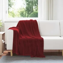 vidaXL Ropa De Casa-Manta 130 x 150 cm Lana