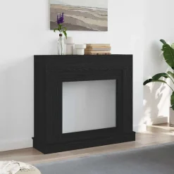 vidaXL Accesorios Para Hornos De Leña Y Chimeneas-Marco para chimenea madera ingeniería 100x30x87,5cm