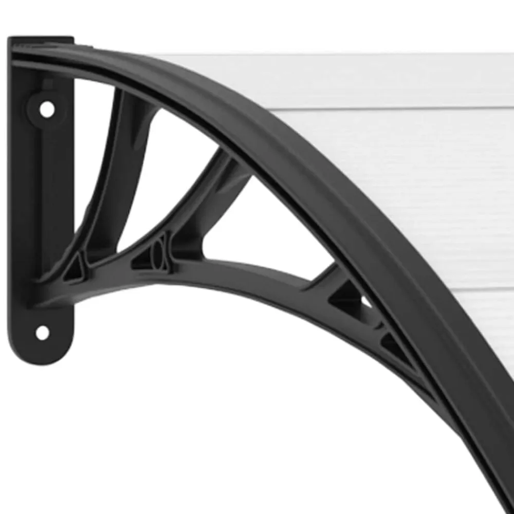 vidaXL Jardín-Marquesina para puerta PC 200x75 cm