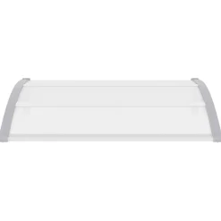 vidaXL Jardín-Marquesina para puerta PC 120x75 cm