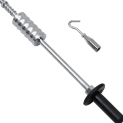 vidaXL Equipo & Herramientas De Taller-Martillo de inercia con gancho acero al carbono 63 cm