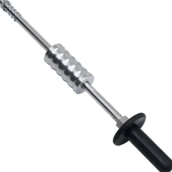 vidaXL Equipo & Herramientas De Taller-Martillo de inercia con gancho acero al carbono 63 cm