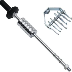 vidaXL Equipo & Herramientas De Taller-Martillo de inercia de garra múltiple acero al carbono 65 cm