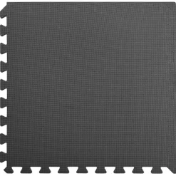 vidaXL Mats de ejercicio en rompecabezas 12 pcs 4,32 ㎡ Negro Hot