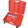 vidaXL Equipo & Herramientas De Taller-Medidor de flujo diesel y adaptadores Common Rail 8 cilindros