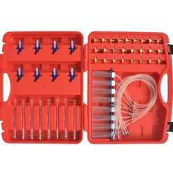 vidaXL Equipo & Herramientas De Taller-Medidor de flujo diesel y adaptadores Common Rail 8 cilindros
