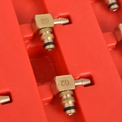 vidaXL Equipo & Herramientas De Taller-Medidor de flujo diesel y adaptadores Common Rail 8 cilindros