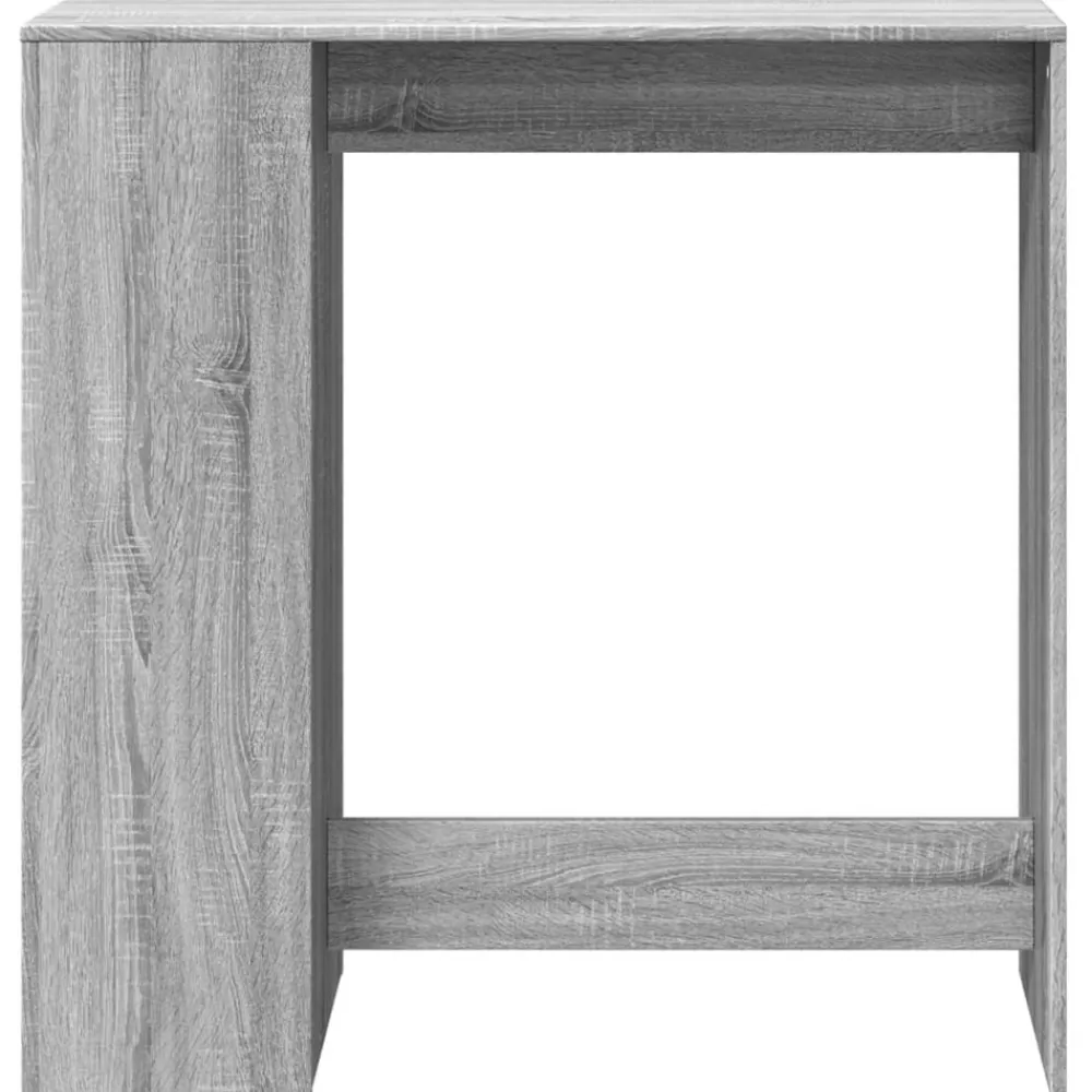 vidaXL Mesas-Mesa alta bar con estantes 101x40x103,5 cm