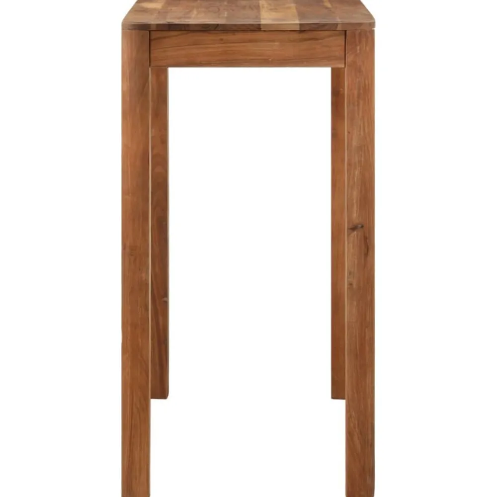 vidaXL Mesa alta cocina madera acacia acabado miel 110x55x106 cm Sale